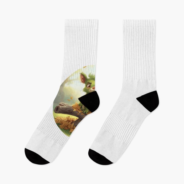 Item preview, Green squirrel designed and sold by ARTeez⭐️⭐️⭐️⭐️⭐️.