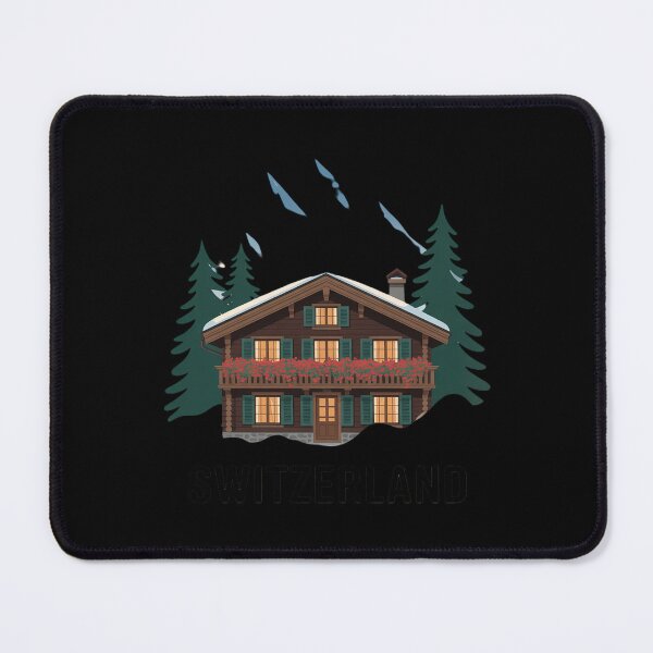 Item preview, Traditional Swiss Chalet Cute Switzerland Tourist designed and sold by LittleDame.