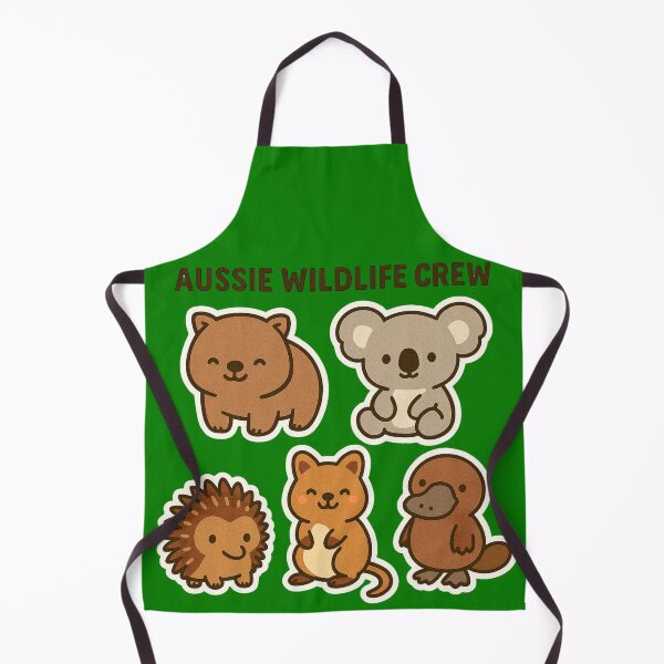 Item preview, Aussie Wildlife Crew – Cute Cartoon Animal Design designed and sold by TroyTheTerrific.