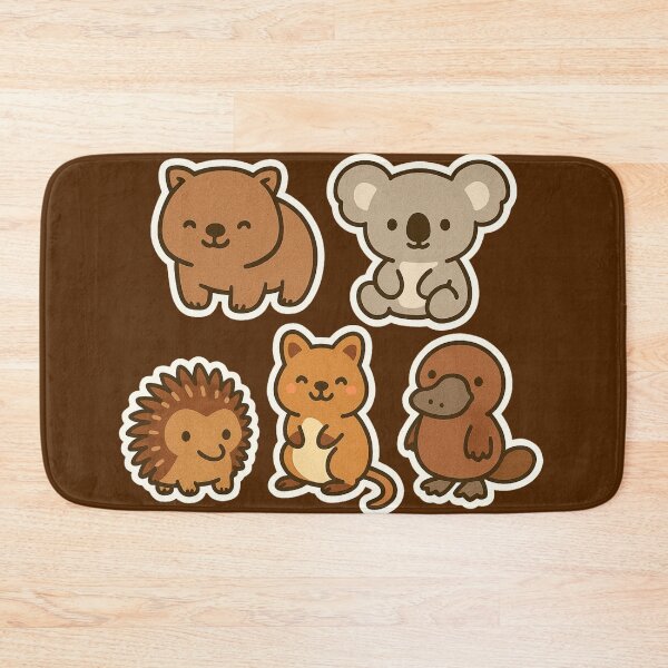 Item preview, Aussie Wildlife Crew – Cute Cartoon Animal Design designed and sold by TroyTheTerrific.