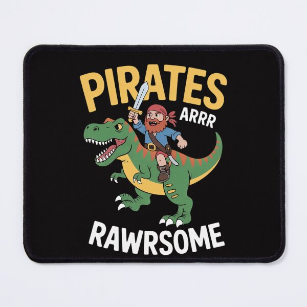 Item preview, Kids Caribbean Pirates Are Rawrsome Toddler Boy Dinosaur Pirate designed and sold by MuteElevent.