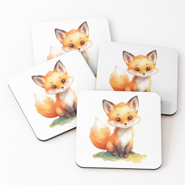 Item preview, Watercolor fox baby designed and sold by ARTeez⭐️⭐️⭐️⭐️⭐️.