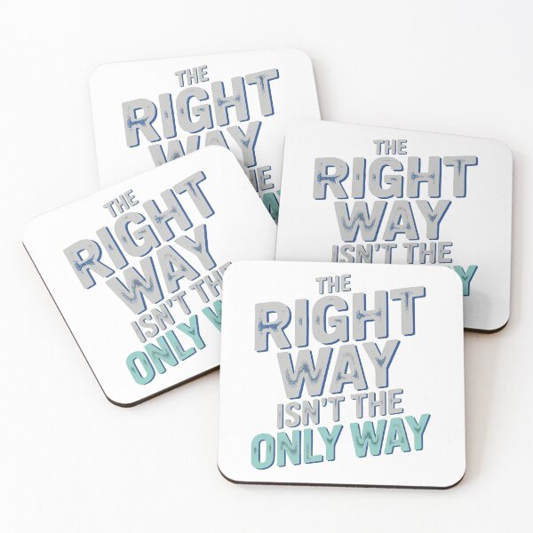 Item preview, Fourth Wing Quote, The Right Way Is not The Only Way designed and sold by graphic-genie.