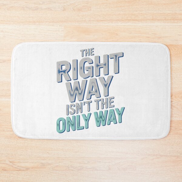 Item preview, Fourth Wing Quote, The Right Way Is not The Only Way designed and sold by graphic-genie.