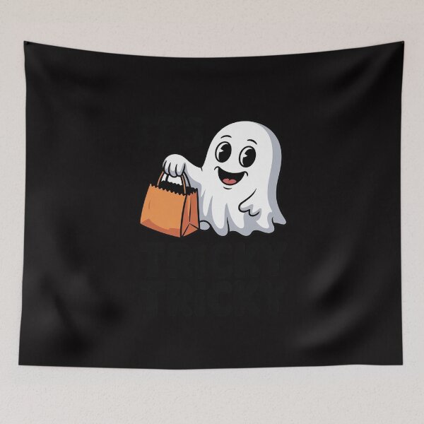 Item preview, It's Tricky Halloween Ghost Womens Party Dance Gift designed and sold by MuteElevent.