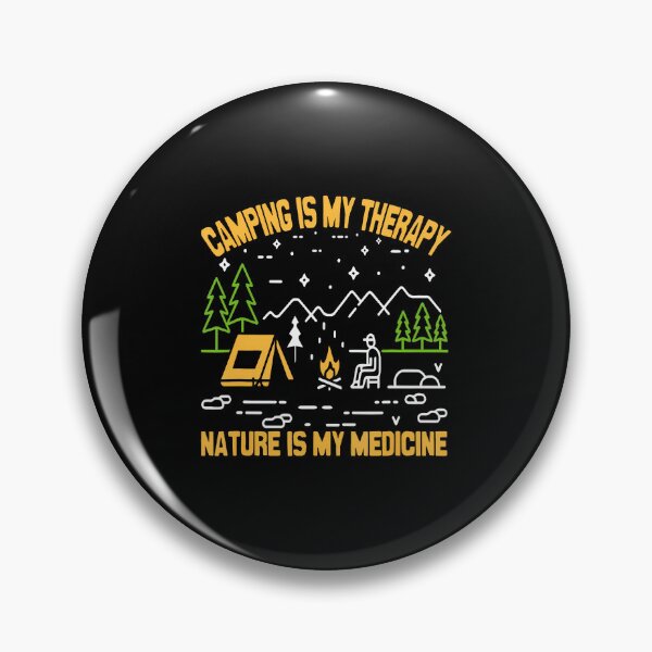 Item preview, Camping Is My Therapy Nature Is My Medicine Camping Lovers designed and sold by JaneJanie.