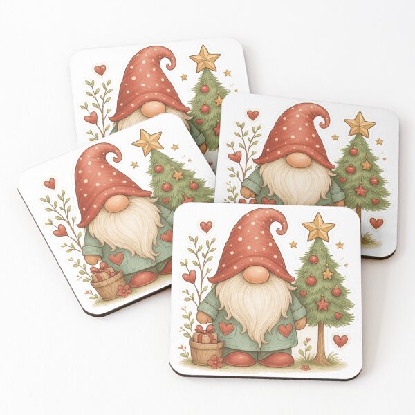 Item preview, Whimsical Christmas Gnome designed and sold by Random Designs.