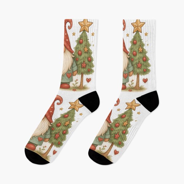 Item preview, Whimsical Christmas Gnome designed and sold by Random Designs.