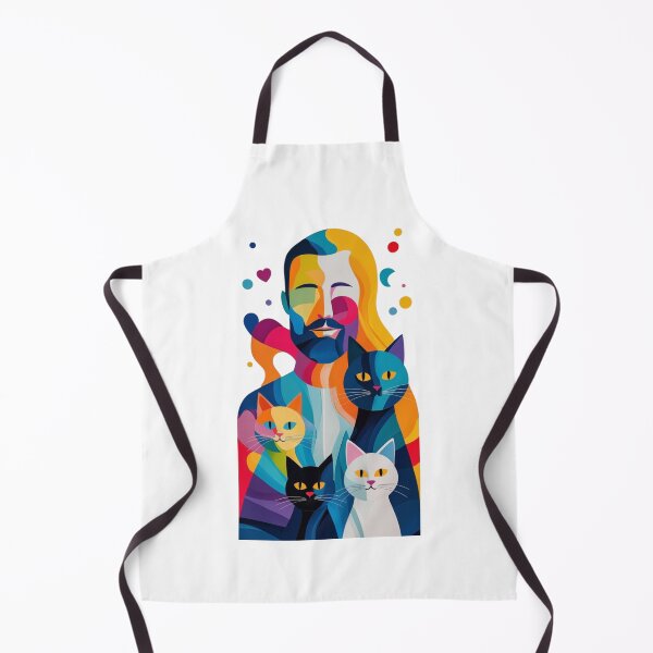 Item preview, Abstract cat lovers designed and sold by ARTeez⭐️⭐️⭐️⭐️⭐️.