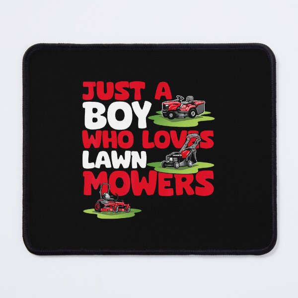 Item preview, Just A Boy Who Loves Lawn Mowers Lawn Mowing Lover For Kids designed and sold by JoannMinndy.