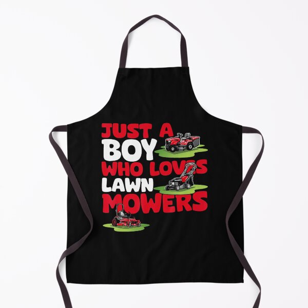 Item preview, Just A Boy Who Loves Lawn Mowers Lawn Mowing Lover For Kids designed and sold by JoannMinndy.
