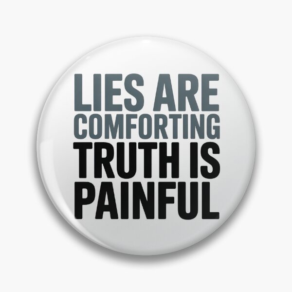 Item preview, Fourth Wing Quote, Lies Are Comforting Truth is Painful designed and sold by graphic-genie.