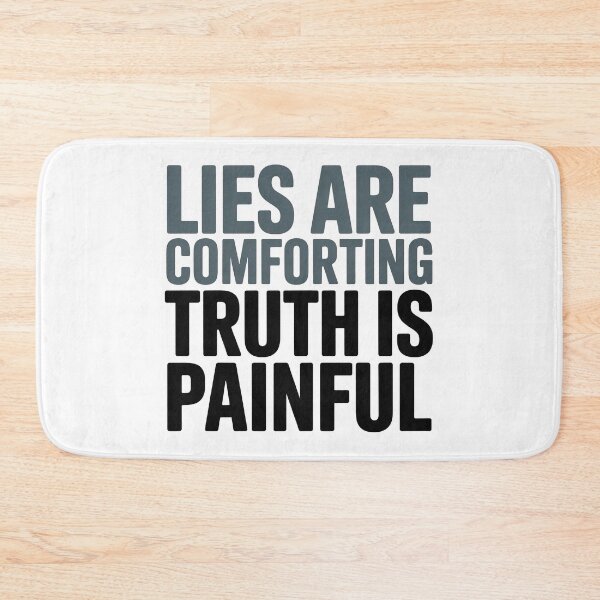 Item preview, Fourth Wing Quote, Lies Are Comforting Truth is Painful designed and sold by graphic-genie.