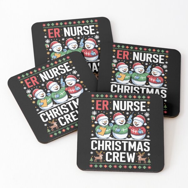 Item preview, Emergency Christmas Crew Nurse Christmas designed and sold by cosmicncozyS.