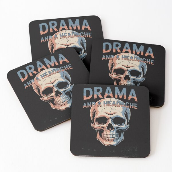 Item preview, You Smell Like Drama And A Headache Skull designed and sold by MuteElevent.