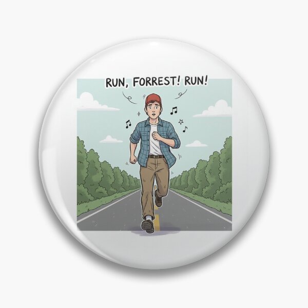 Item preview, Forrest Gump - "Run, Forrest! Run!" designed and sold by Chase The Trend.
