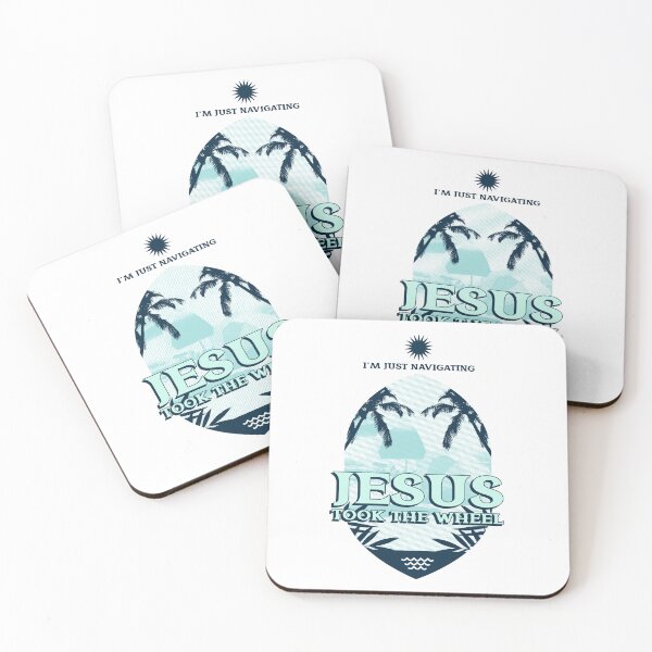 Item preview, Jesus Took the Wheel… I’m Just Navigating unique Christian design designed and sold by BandGTees.