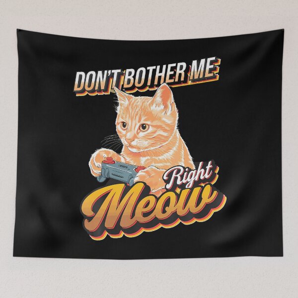 Item preview, Video games, Funny tee, Play all day, Meow meow, Kitten gamer, Don't bother me, Gaming vibes, Cute cat, Cool gaming, Chill gamer, Gamer designed and sold by ToriKarla.