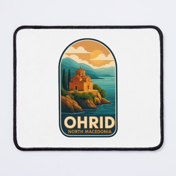 Item preview, Church of St. John at Kaneo – Lake Ohrid, North Macedonia designed and sold by Places On Earth.