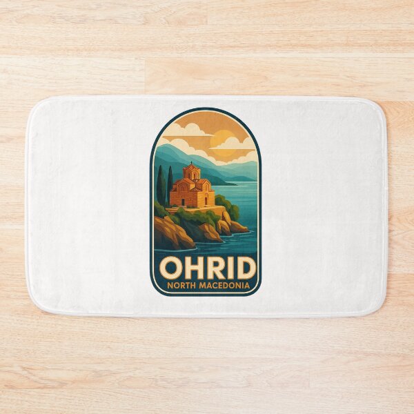 Item preview,  Church of St. John at Kaneo – Lake Ohrid, North Macedonia designed and sold by Places On Earth.