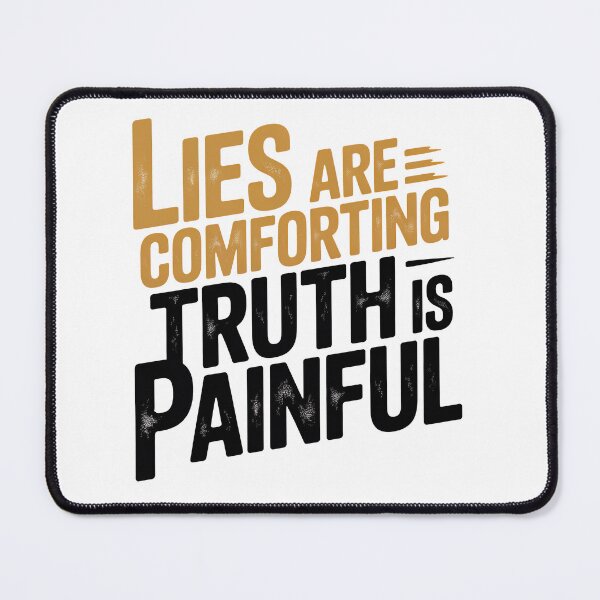Item preview, Fourth Wing Quote, Lies Are Comforting Truth is Painful designed and sold by graphic-genie.
