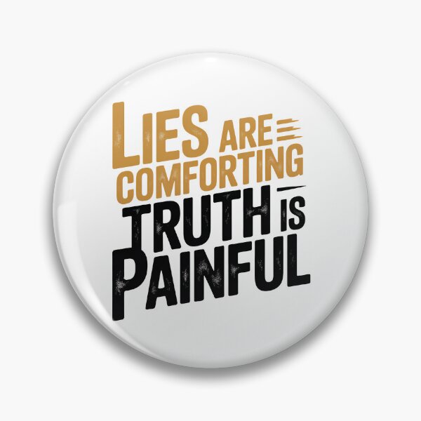 Item preview, Fourth Wing Quote, Lies Are Comforting Truth is Painful designed and sold by graphic-genie.