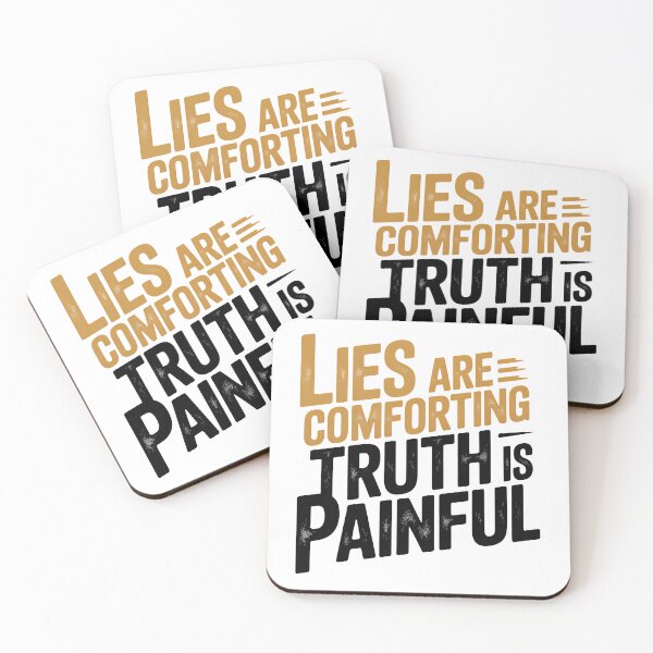 Item preview, Fourth Wing Quote, Lies Are Comforting Truth is Painful designed and sold by graphic-genie.