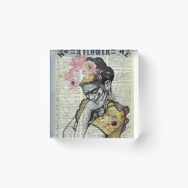 Item preview, Frida Kahlo Newspaper designed and sold by georgelaugh.