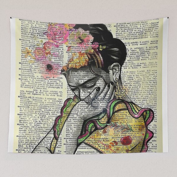 Item preview, Frida Kahlo Newspaper designed and sold by georgelaugh.