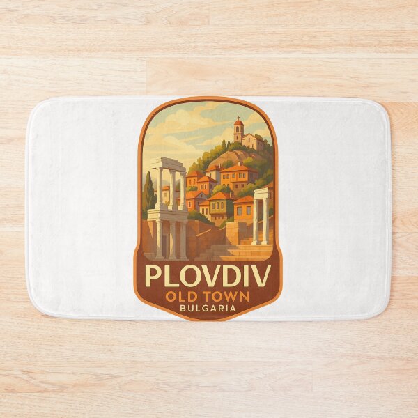 Item preview,  Plovdiv Old Town and Roman Theatre – Bulgaria designed and sold by Places On Earth.