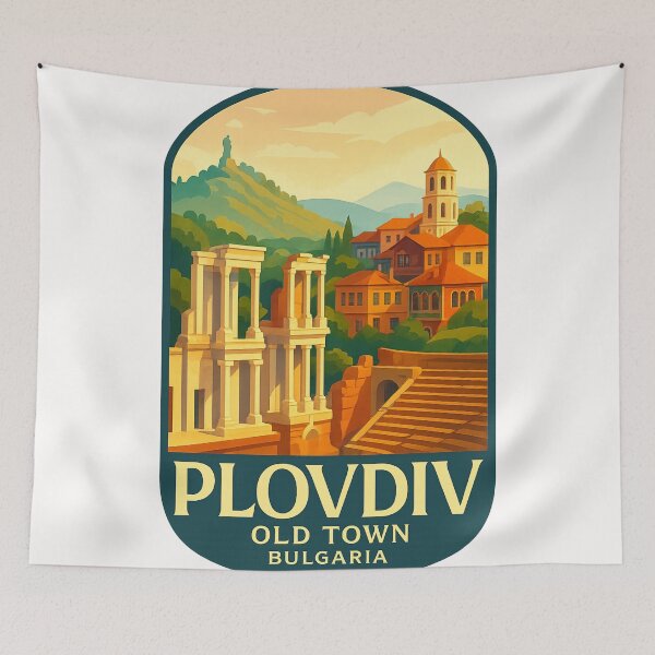 Item preview,  Ancient Ruins and Revival Architecture – Plovdiv, Bulgaria designed and sold by Places On Earth.