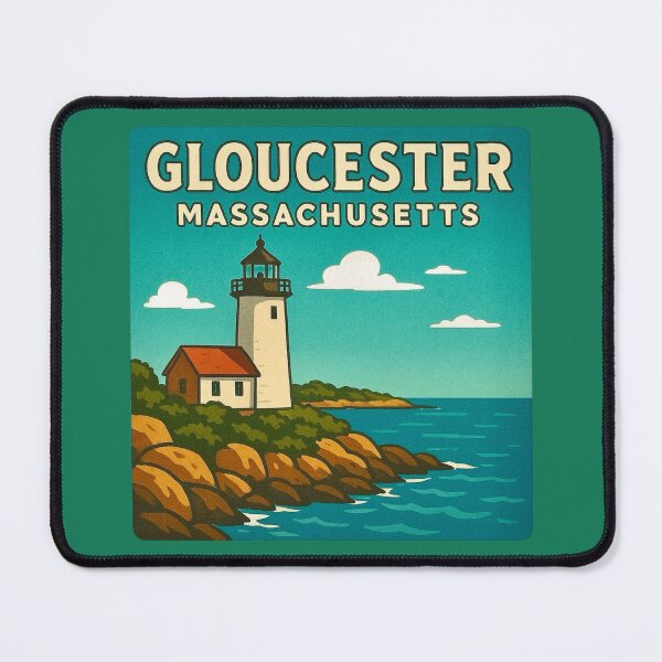 Item preview, Gloucester, Massachusetts Lighthouse designed and sold by Myra365Art.