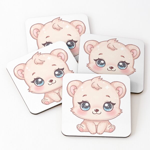 Item preview, Kawaii Cute Animal Sticker – Chibi Pastel Style designed and sold by Jiyahh.