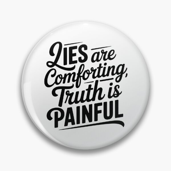 Item preview, Fourth Wing Quote, Lies Are Comforting Truth is Painful designed and sold by graphic-genie.