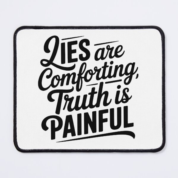 Item preview, Fourth Wing Quote, Lies Are Comforting Truth is Painful designed and sold by graphic-genie.