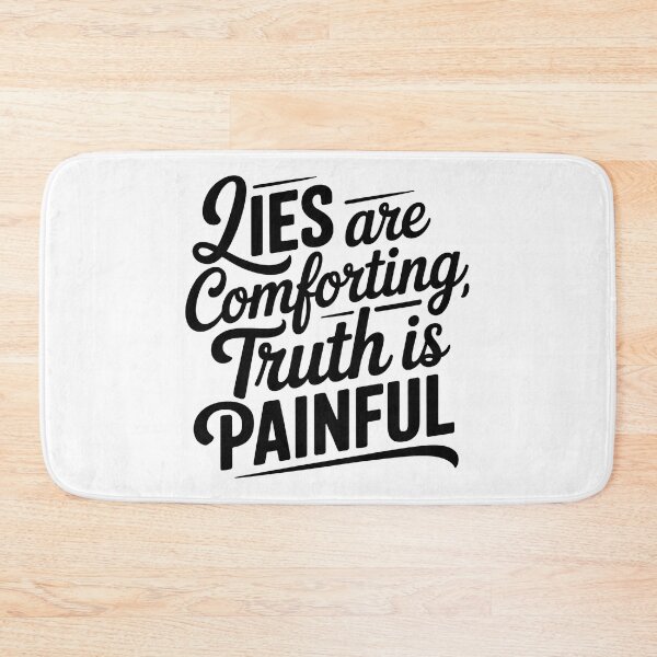 Item preview, Fourth Wing Quote, Lies Are Comforting Truth is Painful designed and sold by graphic-genie.