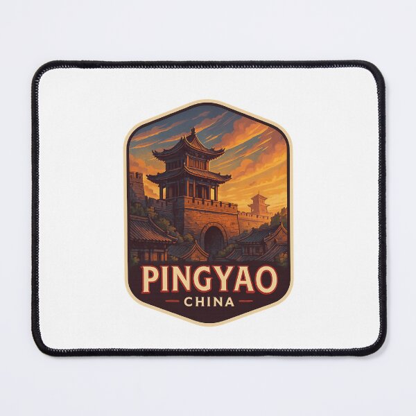 Item preview, Watchtower and City Wall of Pingyao – Shanxi Province, China designed and sold by Places On Earth.
