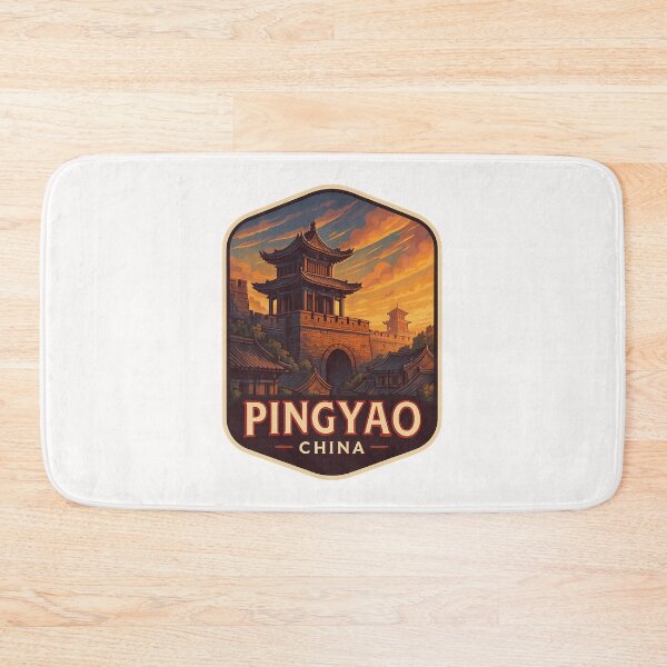 Item preview,  Watchtower and City Wall of Pingyao – Shanxi Province, China designed and sold by Places On Earth.