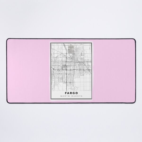 Item preview, Minimalist Fargo Map designed and sold by Tamas Das.