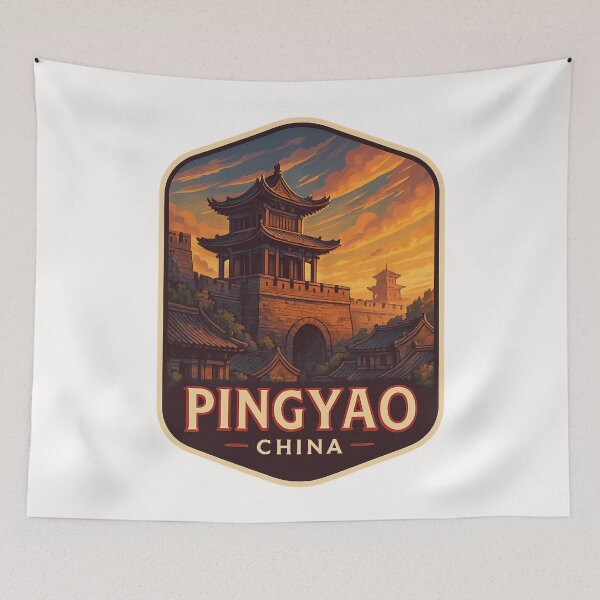 Item preview, Torre de vigilancia y muralla de Pingyao, provincia de Shanxi, China designed and sold by Places On Earth.