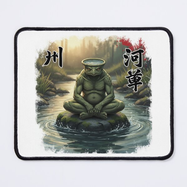 Item preview, Kappa  — Mythic Samurai Frog Graphic with Kanji designed and sold by TheRandomverse.