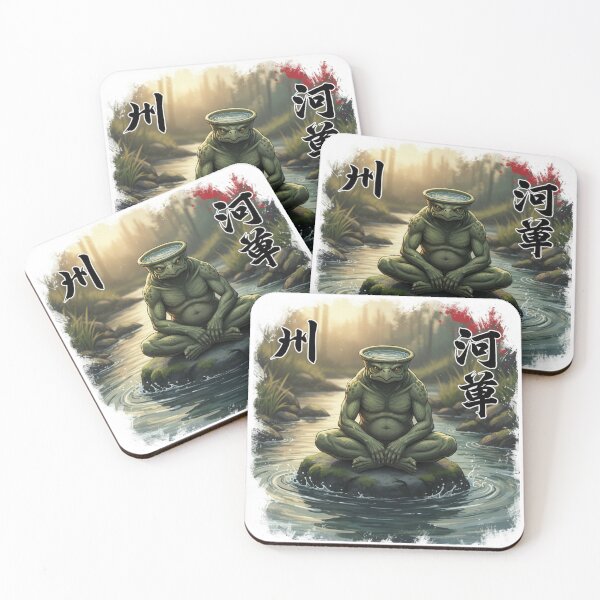 Item preview, Kappa  — Mythic Samurai Frog Graphic with Kanji designed and sold by TheRandomverse.