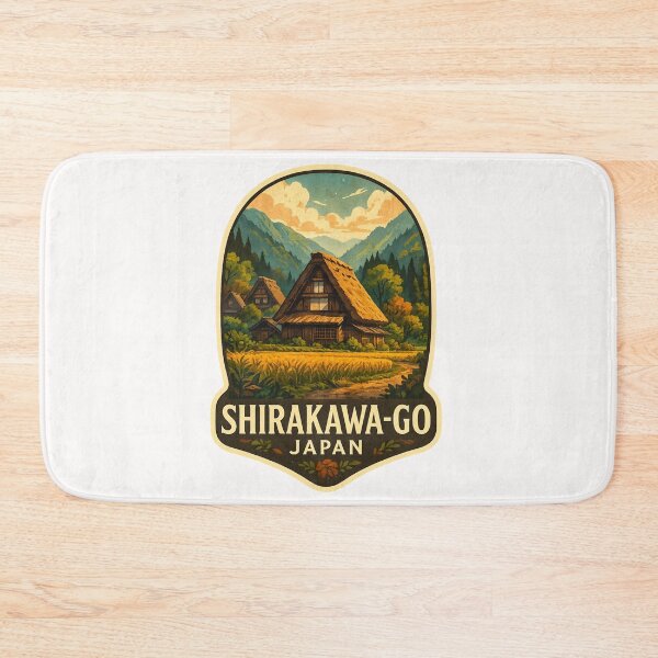 Item preview,  Shirakawa-go Gassho-Zukuri Farmhouse in Gifu, Japan designed and sold by Places On Earth.