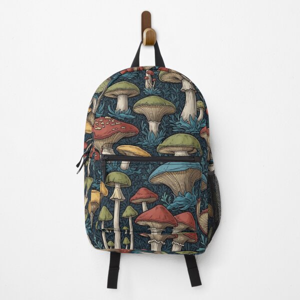 Item preview, Forager dream mushroom hunting and mycology pattern designed and sold by ikidyounot.
