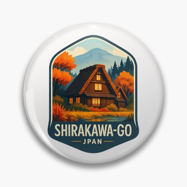 Item preview,  Autumn Scenery in Shirakawa-go, Gifu Prefecture designed and sold by Places On Earth.
