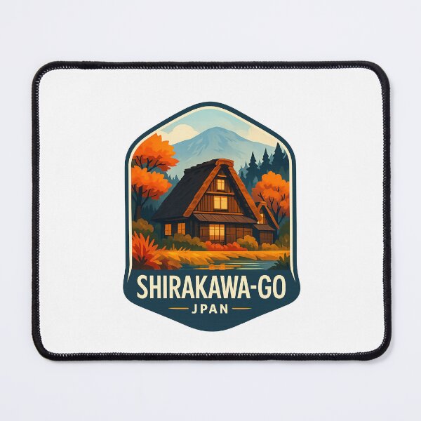Item preview, Autumn Scenery in Shirakawa-go, Gifu Prefecture designed and sold by Places On Earth.