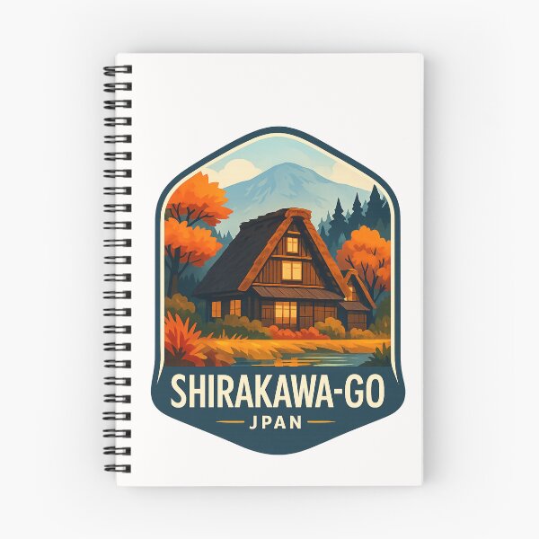 Item preview,  Autumn Scenery in Shirakawa-go, Gifu Prefecture designed and sold by Places On Earth.
