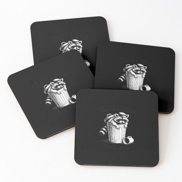 Item preview, Trash Panda Vibes Only Funny Raccoon for Raccoon Lovers designed and sold by LittleDame.