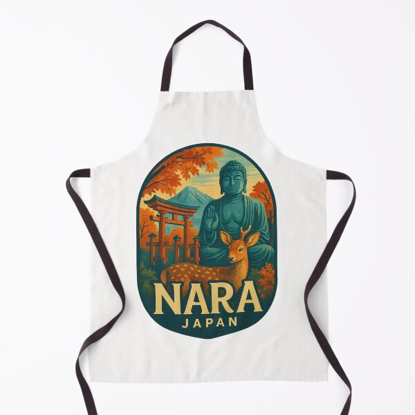 Item preview,  Great Buddha and Sika Deer in Nara, Japan designed and sold by Places On Earth.