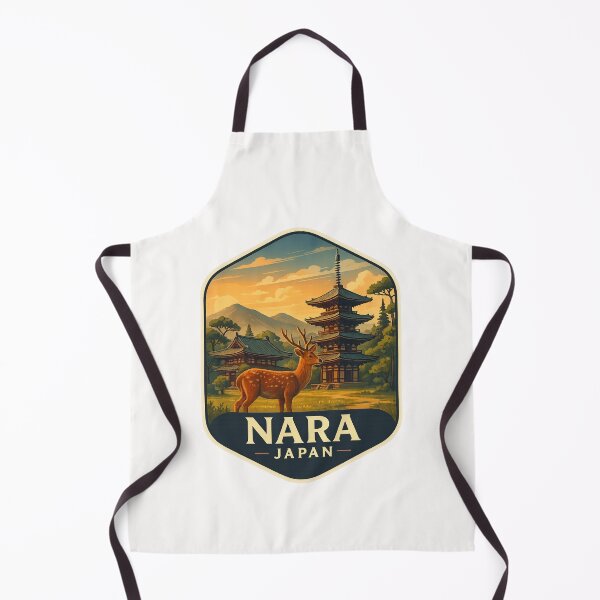 Item preview,  Pagoda and Deer at Sunset in Nara, Japan designed and sold by Places On Earth.